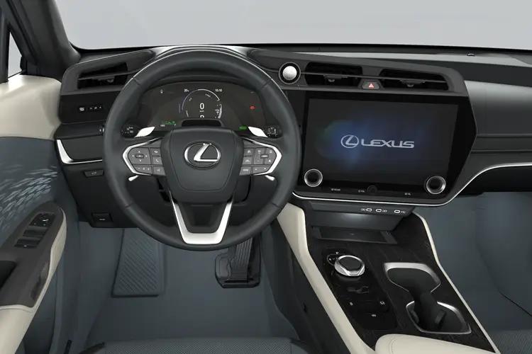 Our best value leasing deal for the Lexus Rz 300e 150kW 71 kWh 5dr Auto Premium+/Bi-tone